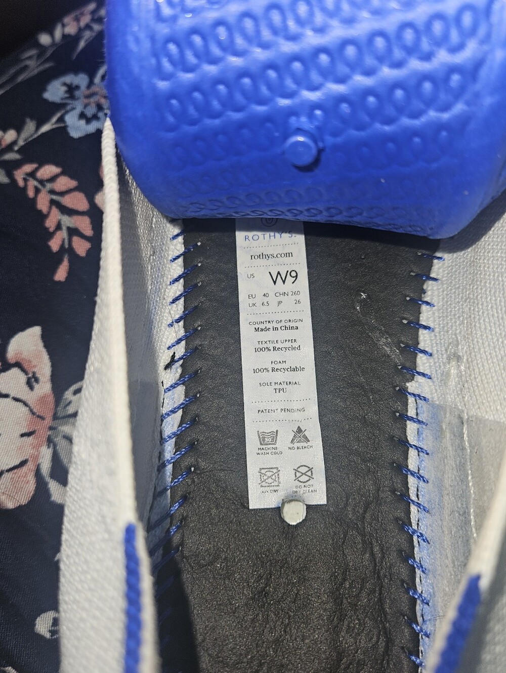 White Rothys Slip Ons - Picture 5 of 5